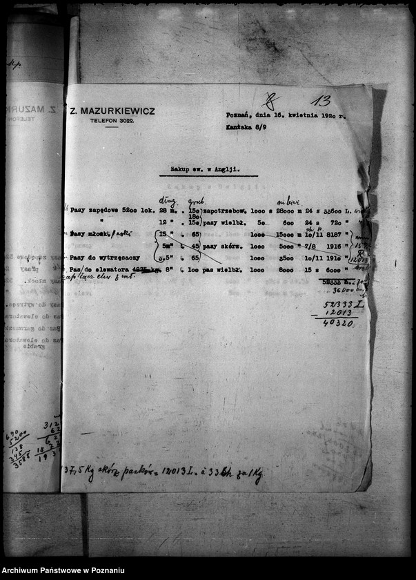 Obraz 17 z jednostki "Pasy z Belgii - gen."