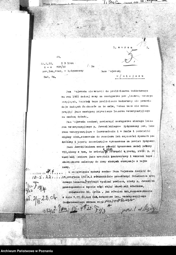 Obraz 17 z jednostki "Pow. lekarz Weterynaryjny Bydgoszcz"