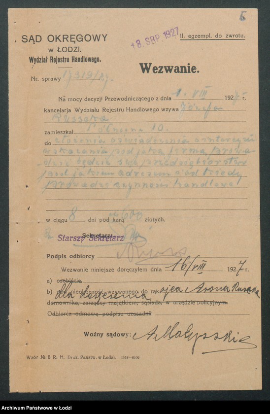 Obraz 8 z jednostki "Zakład Elektrotechniczny – J. Russak"