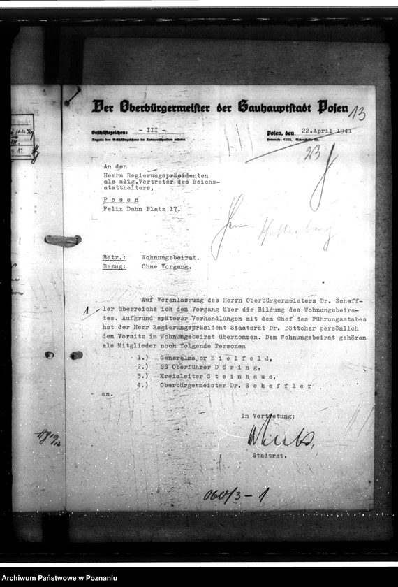 Obraz 17 z jednostki "Wohnungsbeirat"