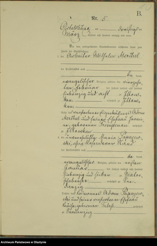 image.from.unit.number "Heiraths-Haupt-Register Nr 1 - 13"