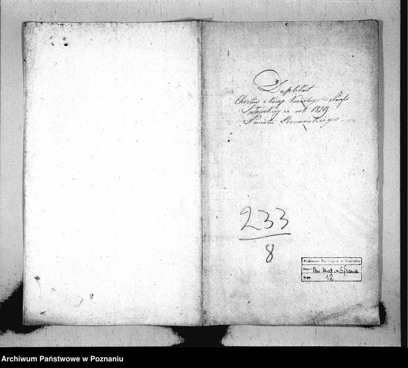 image.from.team "Akta stanu cywilnego Parafii Rzymskokatolickiej Spławie (pow. poznański)"