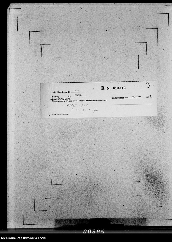 Obraz 7 z jednostki "339 Filztiefel U-Z.[Korespondencja i zamówienia]"
