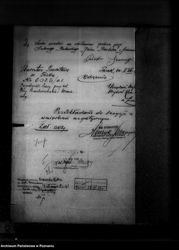 Obraz 6 z jednostki "Gmina Goszczanów powiat turecki /nadzór nad gospodarką leśną/"