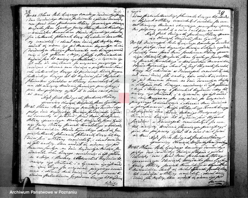 Obraz 16 z jednostki "Akta urodzeń, małżeństw i zgonów"