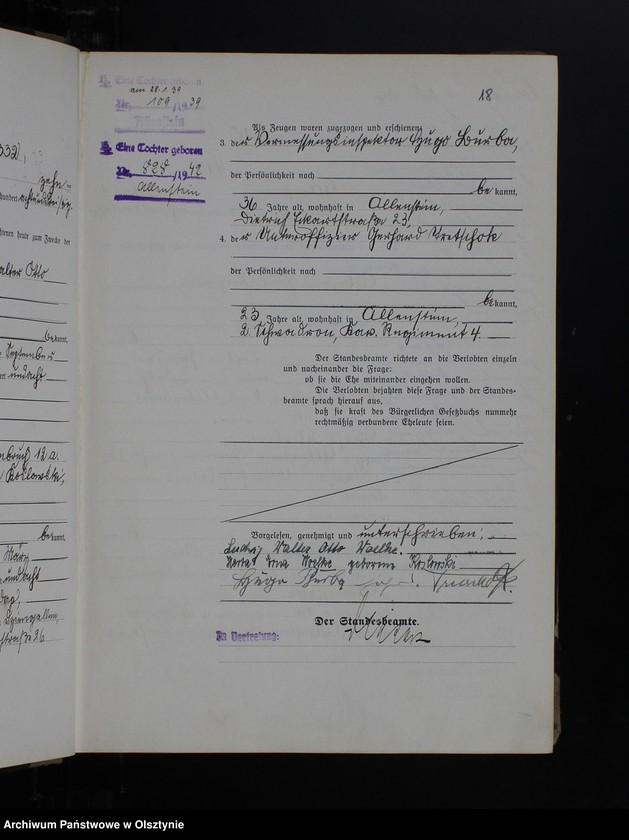 image.from.unit.number "Heirats-Haupt-Register Tom I, Nr 1-168"