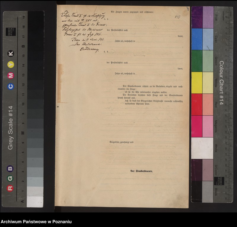 Obraz 2 z jednostki "Księga miejscowa małżeństw tom II [Rejestr główny małżeństw]"