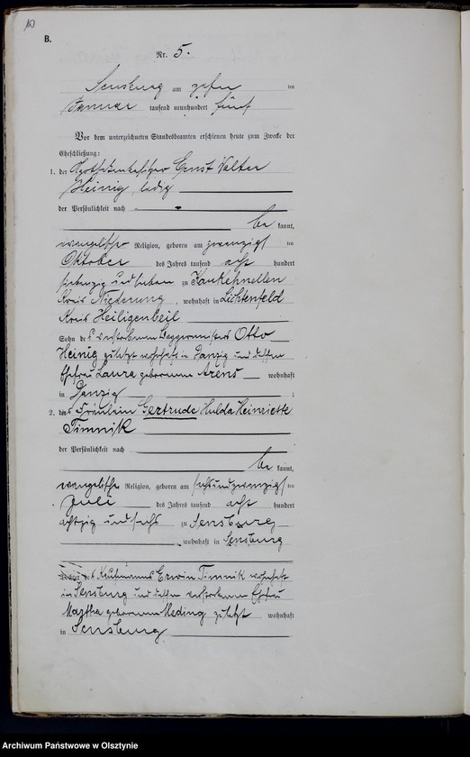 image.from.unit.number "Heiraths-Haupt-Register Nr 1 - 63"