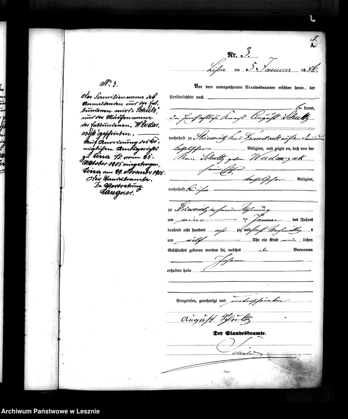 Obraz 6 z jednostki "[Księga urodzeń]"