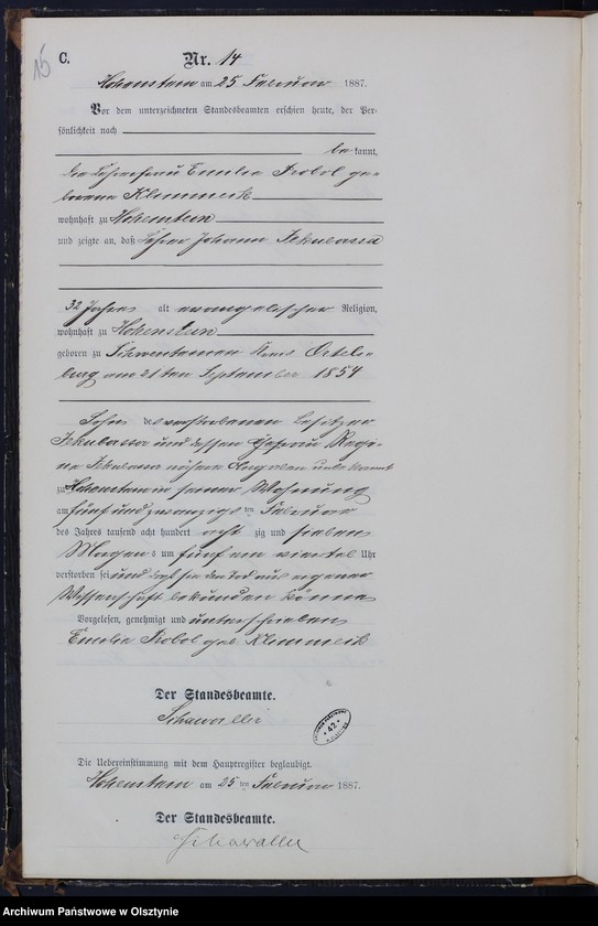 image.from.unit.number "Sterbe-Neben-Register Nr 1 - 76"