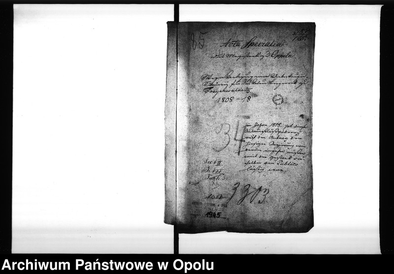 Obraz 4 z jednostki "Acta Specialia des Magistrats zu Oppeln. Wegen Anlegung einer Unterlaugen-Siederey für das Alaun Bergwerk zu Freyenwalde a/O. [...]"