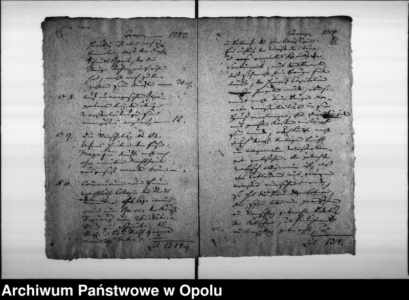 Obraz 15 z jednostki "Acta von Regulirung der jährlichen Cämmerey-Etats, und der aufzubringenden Zuschüsse von der Commune Magistrat zu Oppeln de anno 1821"