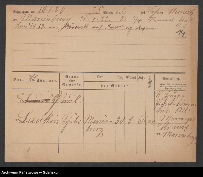 image.from.unit.number "Karty meldunkowe: Laugwitz - Laws"