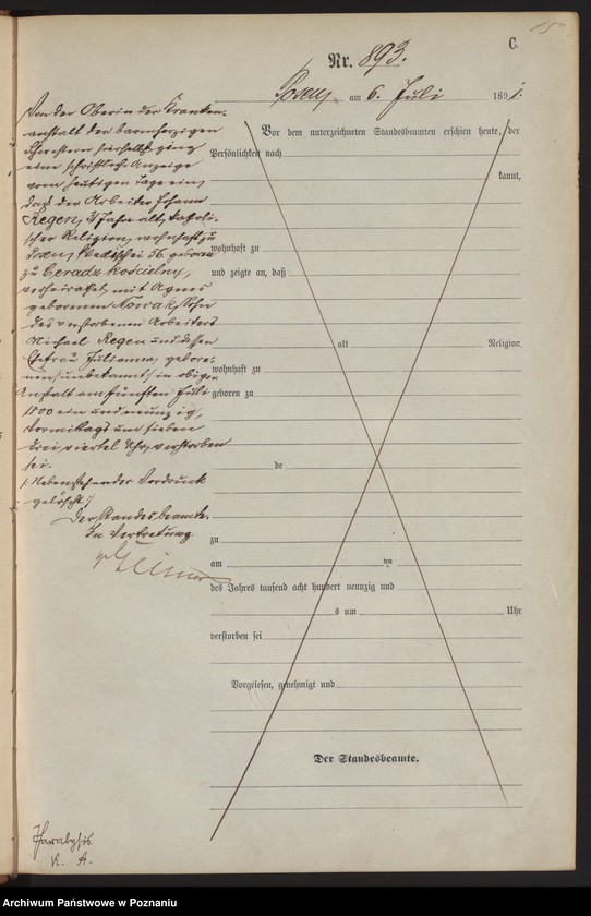 Obraz 18 z jednostki "Księga zgonów t. III"