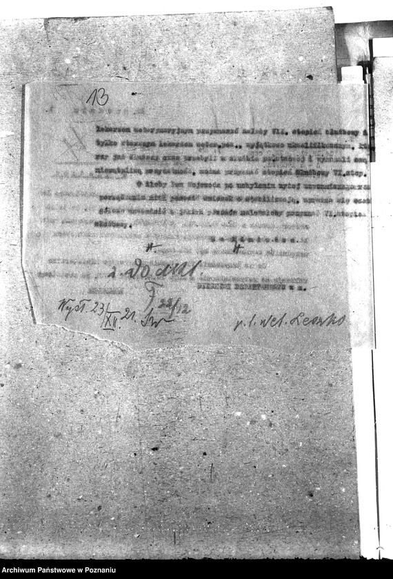 Obraz 17 z jednostki "Pow. lekarz Weterynaryjny Leszno"