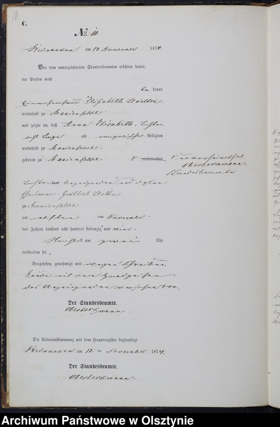 image.from.unit.number "Sterbe-Neben-Register Nr 1 - 28"