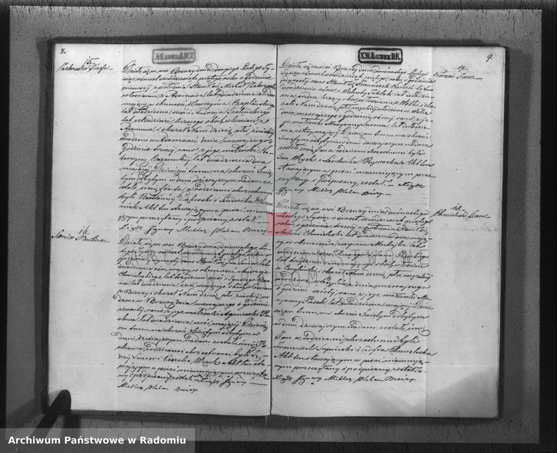 Obraz 7 z jednostki "[Akta stanu cywilnego wyznania rzymskokatolickiego parafii Brzóza 1865]"