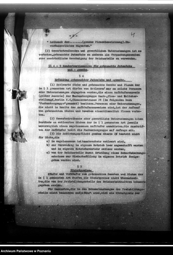 Obraz 8 z jednostki "Spinnstoffwirtschaft. Preisbildung"