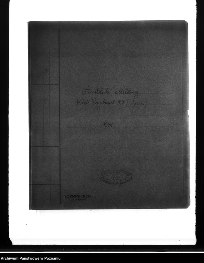 Obraz 4 z jednostki "Amtliche Meldung Kreis Saybusch O/ S (Żywiec)"