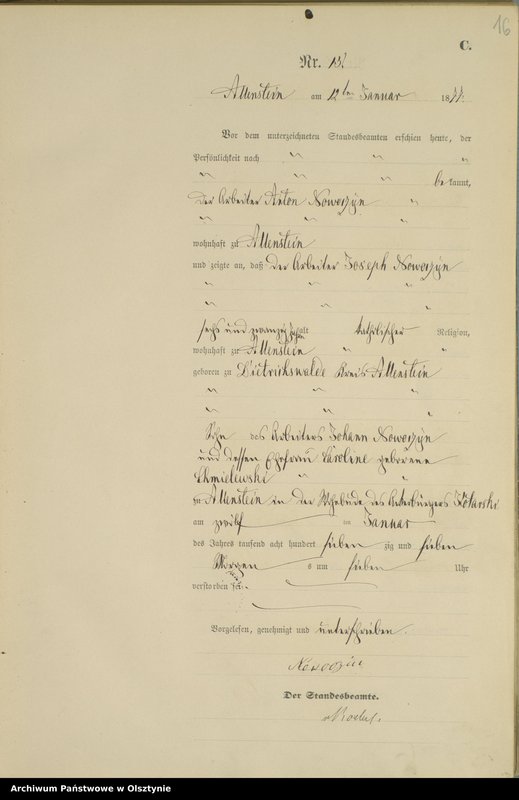 image.from.unit.number "Sterbe-Haupt-Register Nr 1 - 241"