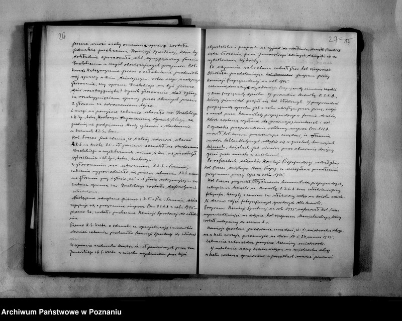 Obraz 17 z jednostki "Protokolarz zebrań zarządu"