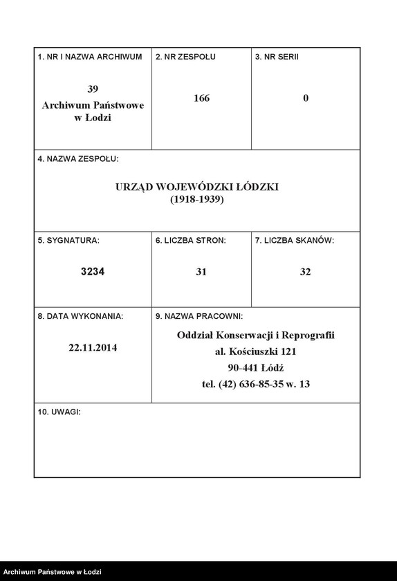 Obraz 1 z jednostki "Zyw Izaak - lekarz - akta rejestracyjne"