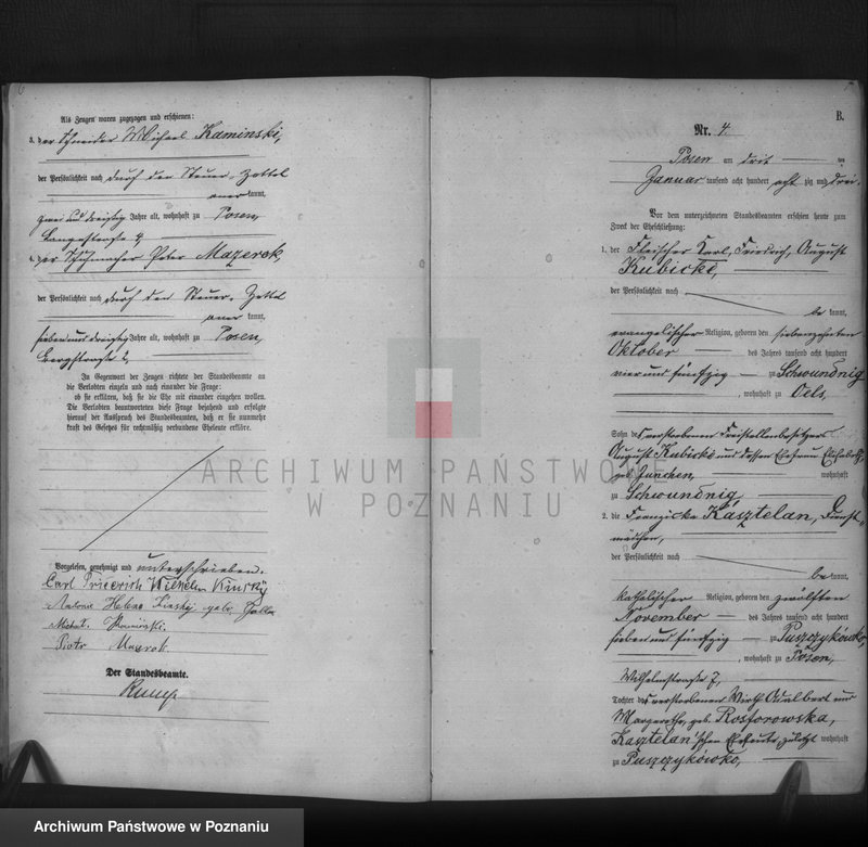 Obraz 5 z jednostki "Księga małżeństw t. I"