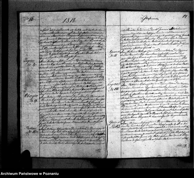 Obraz 12 z jednostki "Duplikat libri baptisatorum, copulatorum, mortuorum"