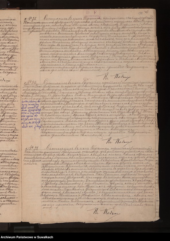 Obraz 14 z jednostki "Księga akt urodzeń, małżeństw, zgonów 1903"