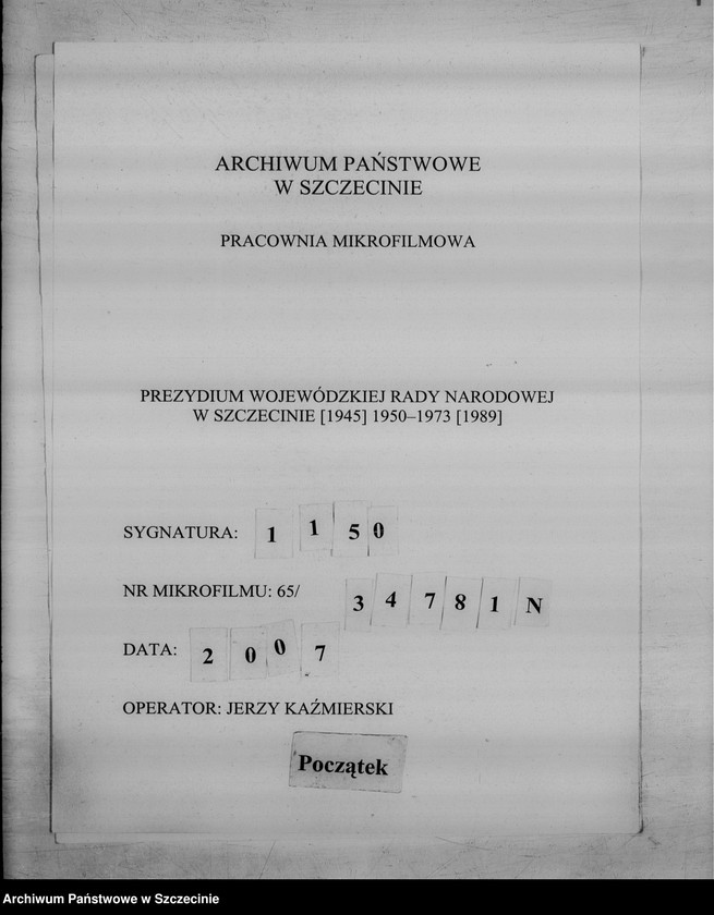 image.from.unit.number "Narady partyjno-służbowe w prezydiach rad narodowych województwa szczecińskiego - informacja"