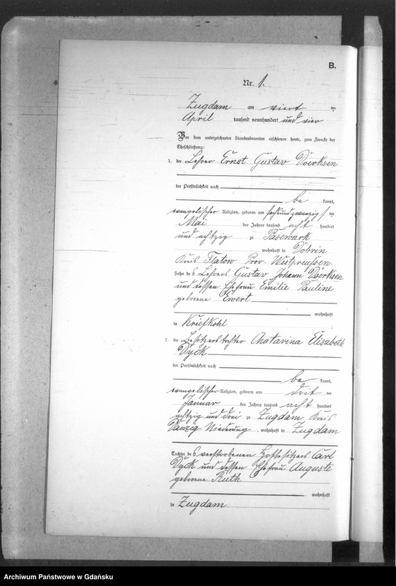 image.from.unit.number "Księga małżeństw"