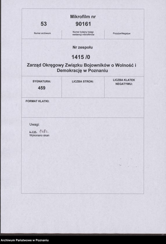 Obraz 5 z jednostki "Życiorysy powstańców wielkopolskich: O /Obsada Jan - Oźga Florian/."