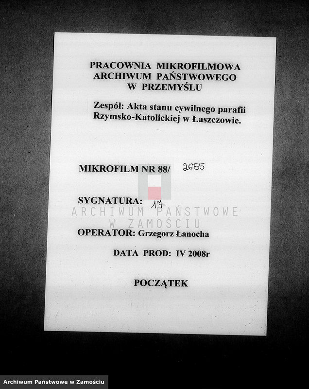 image.from.unit.number "Akta urodzeń, małżeństw, zgonów"