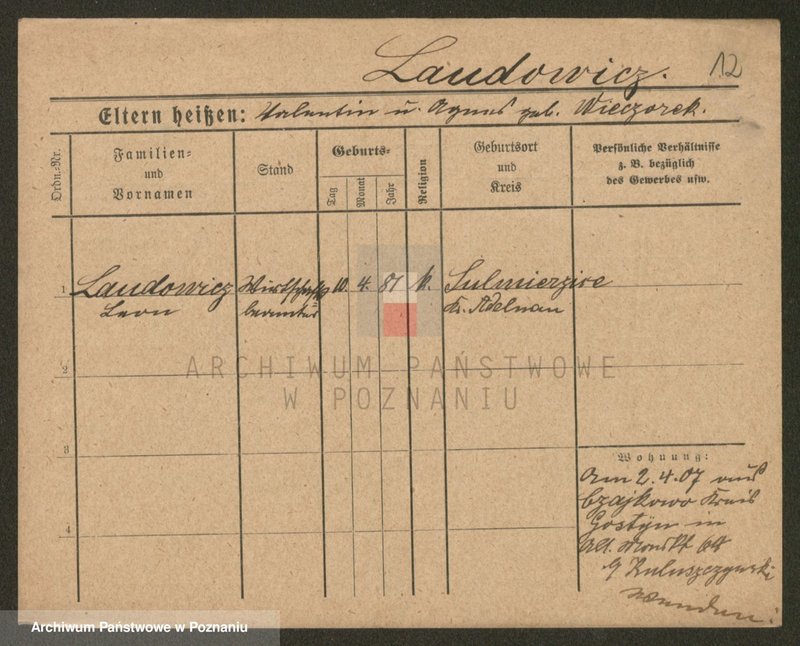 Obraz 12 z jednostki "Laudowicz - Ławnicki"