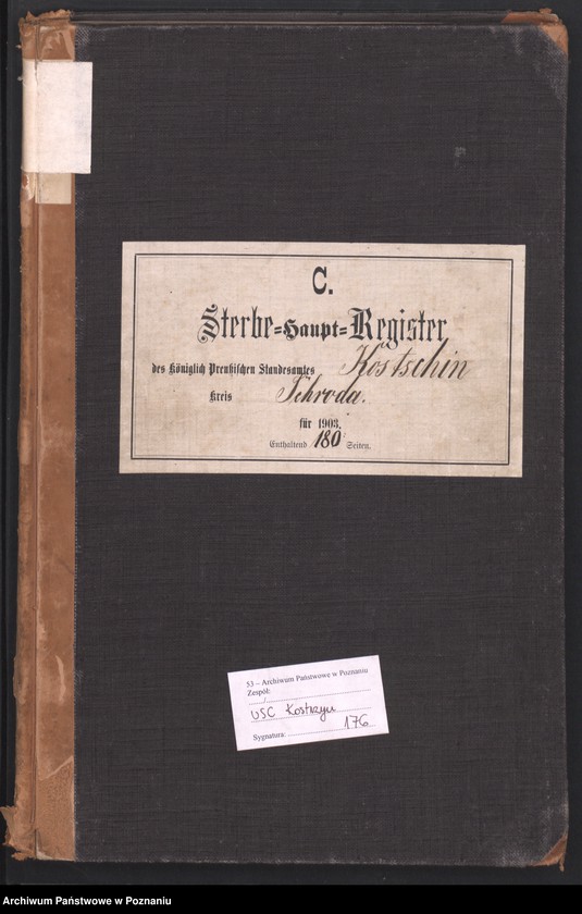 Obraz 3 z jednostki "Sterbe-Haupt-Register"