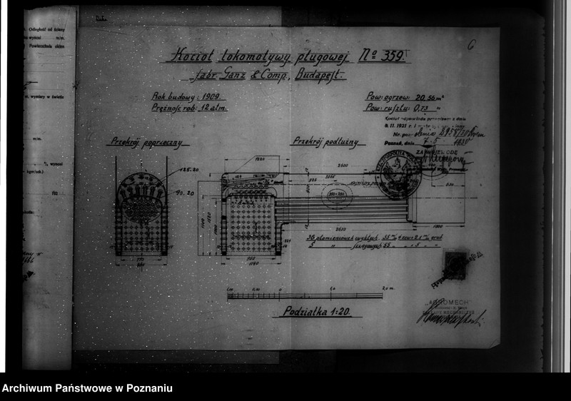 Obraz 10 z jednostki "Zakłady mechaniczne "Agromech" Poznań-Sołacz-Urbanowo nr woj. kotła 6431"