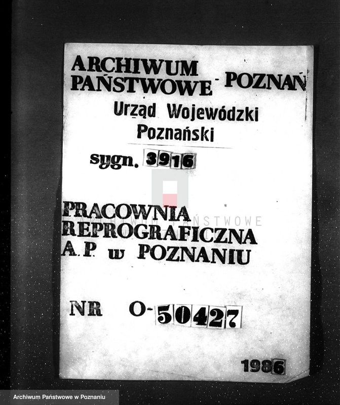 image.from.unit.number "Plan urządzenia gospodarstwa leśnego dla lasu majętności Pożarowo powiat szamotulski 1932-1942"