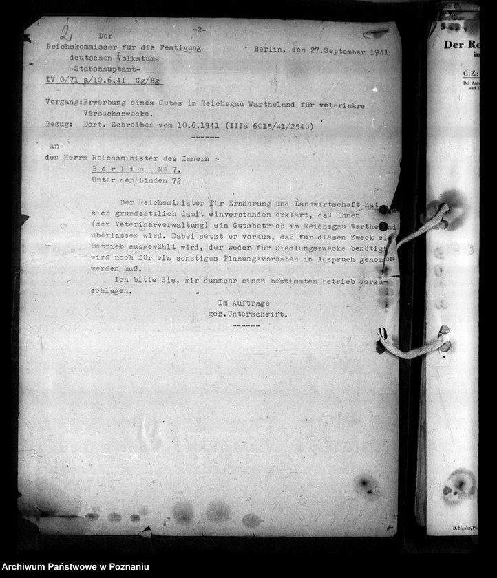 Obraz 6 z jednostki "Lehrgut für die Veteriärverwaltung"