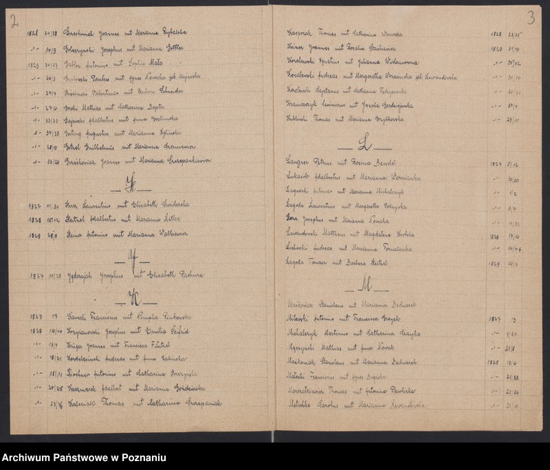 Obraz 4 z jednostki "Rejestry ślubów"