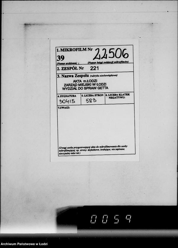 Obraz 2 z jednostki "M. Rechnungen [za dostawy towarów spoza Getta]"