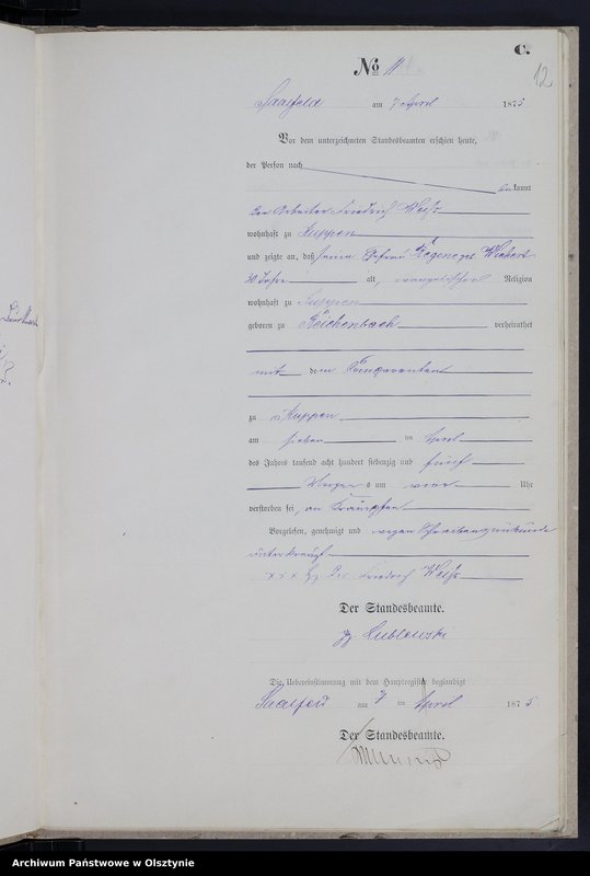 image.from.unit.number "Sterbe-Neben-Register Nr 1 - 32"