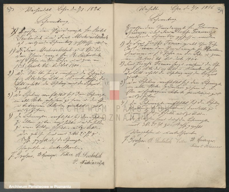 image.from.unit.number "Geschäftsbuch der Schmiede und Stellmacher Innung. [Protokolarz cechu - wpisy uczniów, zebrania kwartalne, itd.]"