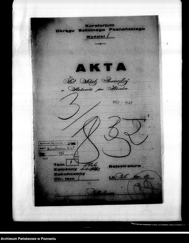 Obraz 4 z jednostki "Szkoła Powszechna- Skokowo, powiat Koźmin"