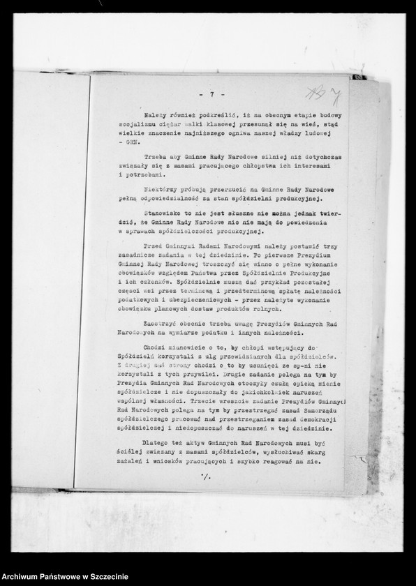 image.from.unit.number "Organizacyjne i gospodarcze umocnienie spółdzielni produkcyjnych oraz ich rozwój w województwie szczecińskim (referat)"