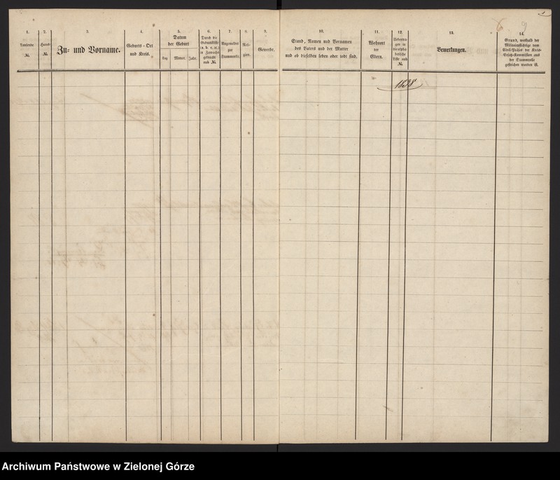 image.from.unit.number "Militair - Stammrolle von Dominium Großdorf nebst Vorwerke"