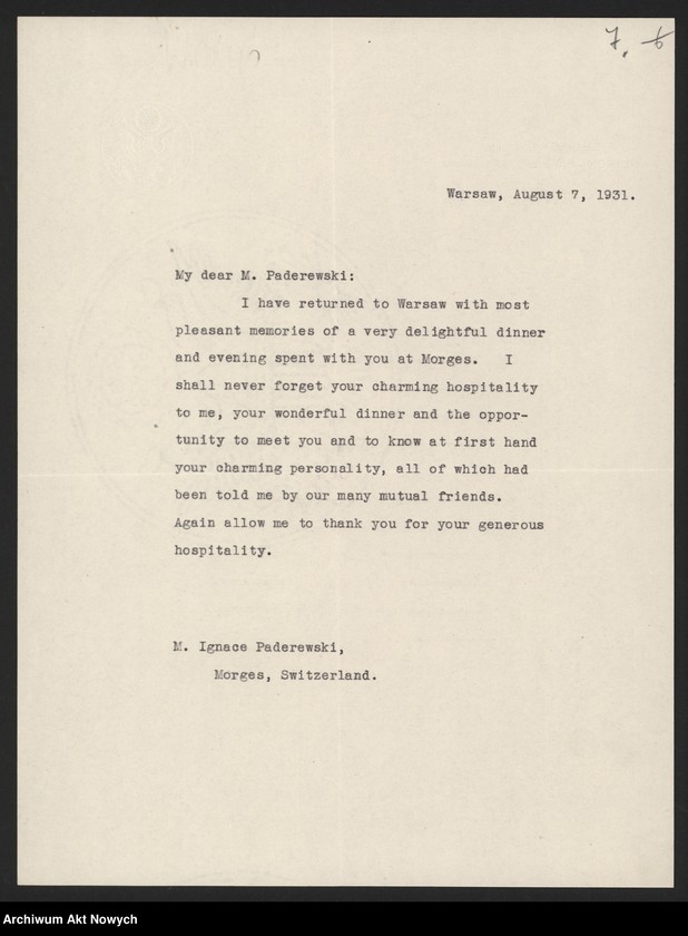 image.from.unit.number "Willys John N. (ambasador Stanów Zjednoczonych AP w Polsce); Załączniki: kopia telegramu J.N. Willys