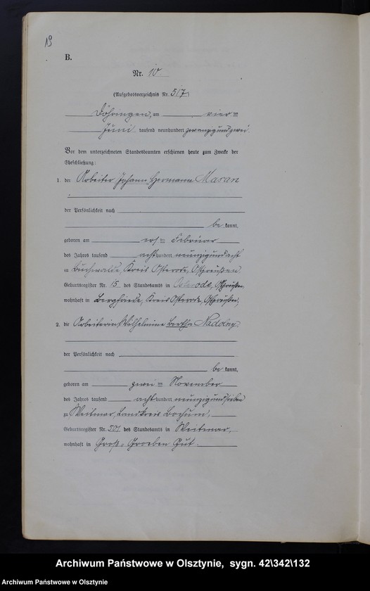 image.from.unit.number "Heirats-Neben-Register Nr 1-23"