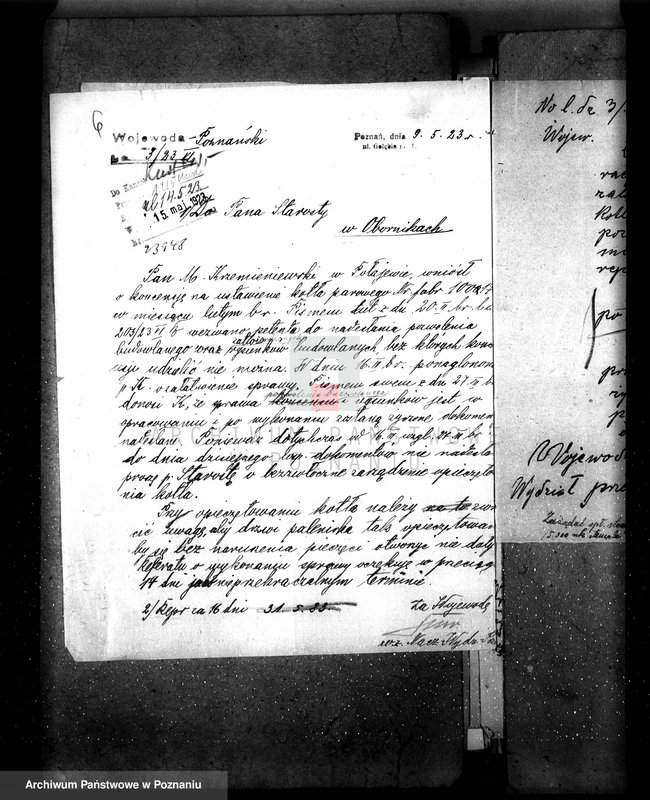 Obraz 10 z jednostki "M. Krzemieniewski w Połajewie pow. czarnkowski Młyn i piła - kocioł nr 10017 fabryczny kocioł nr 138 woj."