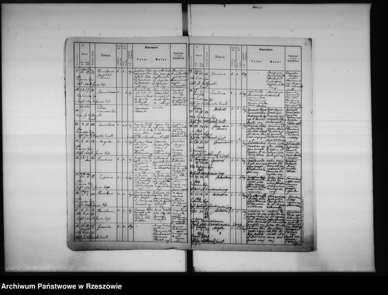 image.from.unit.number "Księga metrykalna - urodzenia, małżeństwa, zgony - parafia Czudec: Czudec, Przedmieście, Babica, Nowa Wieś, Wyżne, Piekarówka, Zaborów"