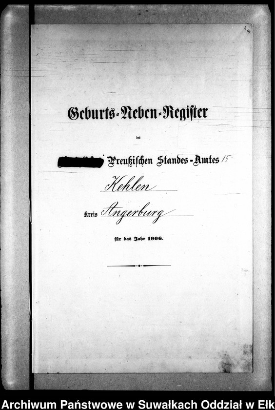 image.from.unit.number "Geburts-Neben-Register des Preussischen Standes-Amtes Kehlen Kreis Angerburg"